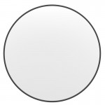 Black 36" Round Wall Mirror