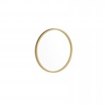 Gold 16" Round Wall Mirror