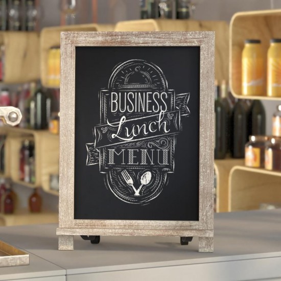 Weathered Tabletop Chalkboard