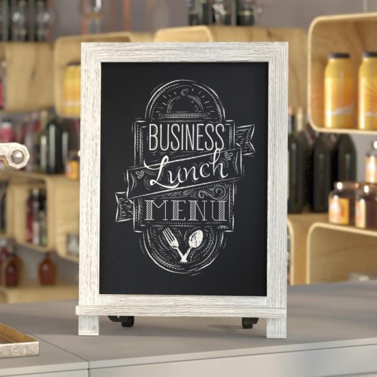 Whitewash Tabletop Chalkboard