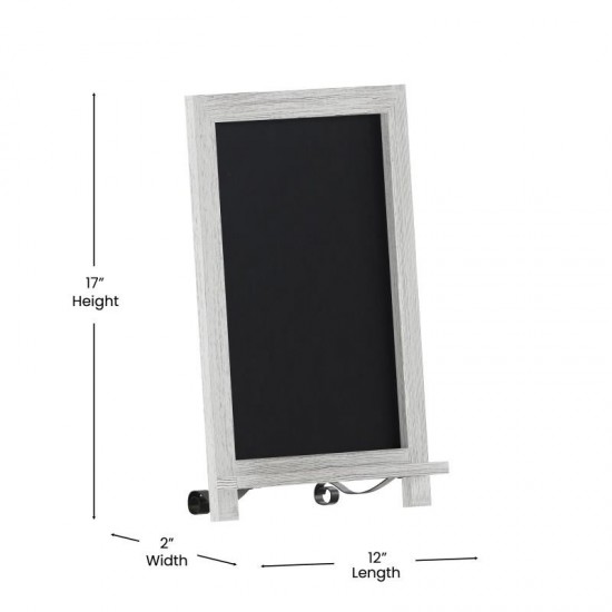 Whitewash Tabletop Chalkboard
