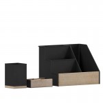3PC Black Organizer Set