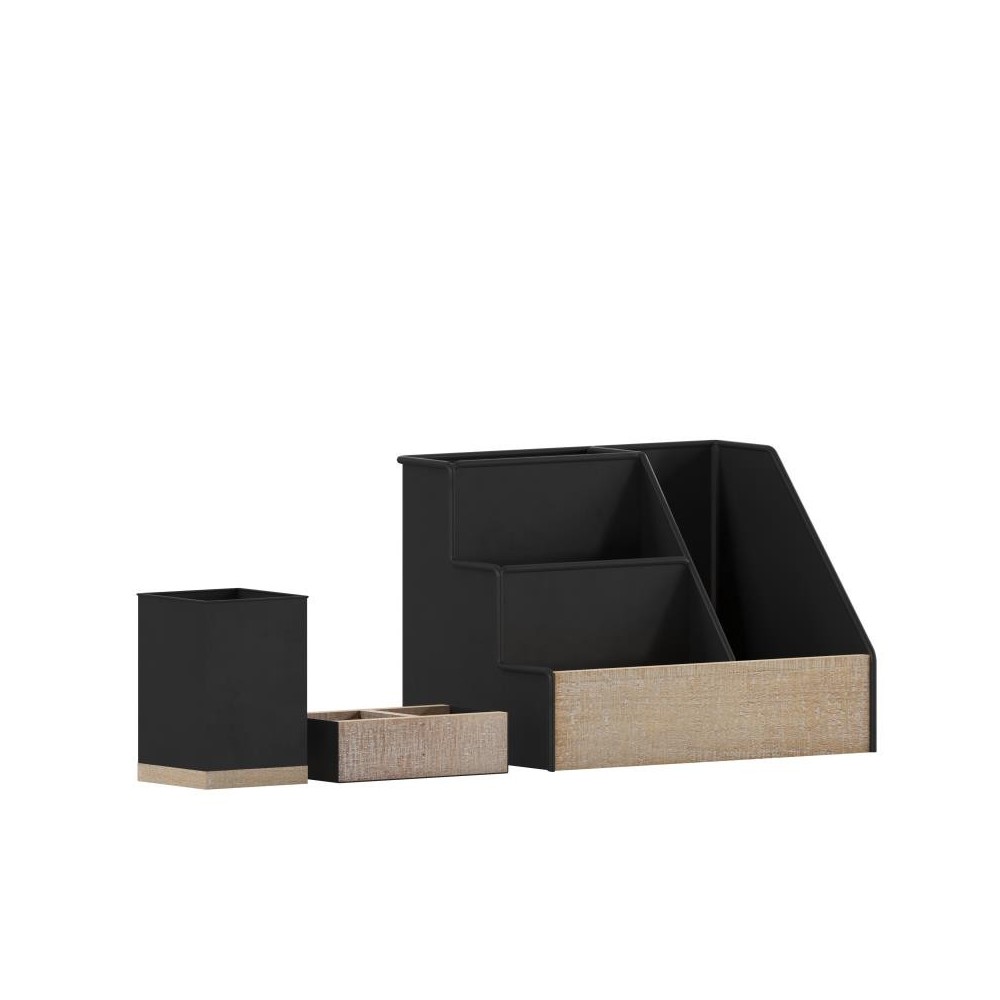 3PC Black Organizer Set 3PC Black Organizer Set