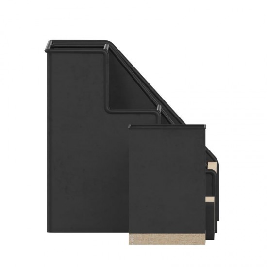 3PC Black Organizer Set