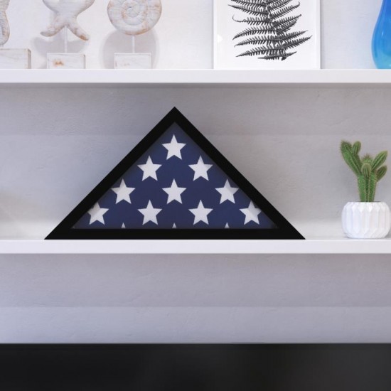 Black 9.5 x 5 Flag Case