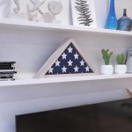 Whitewashed 9.5 x 5 Flag Case