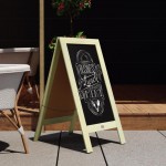 Green A-Frame Chalkboard