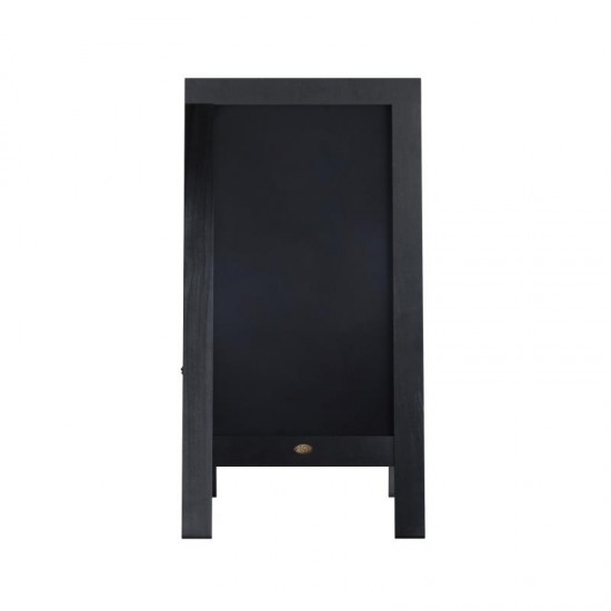 Black A-Frame Chalkboard Set