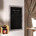 Whitewashed Hanging Chalkboard24" x 36"