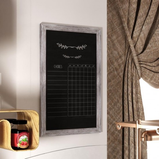 Whitewashed Hanging Chalkboard24" x 36"