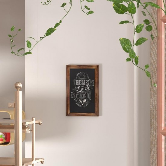 Torched Hanging Wall Chalkboard