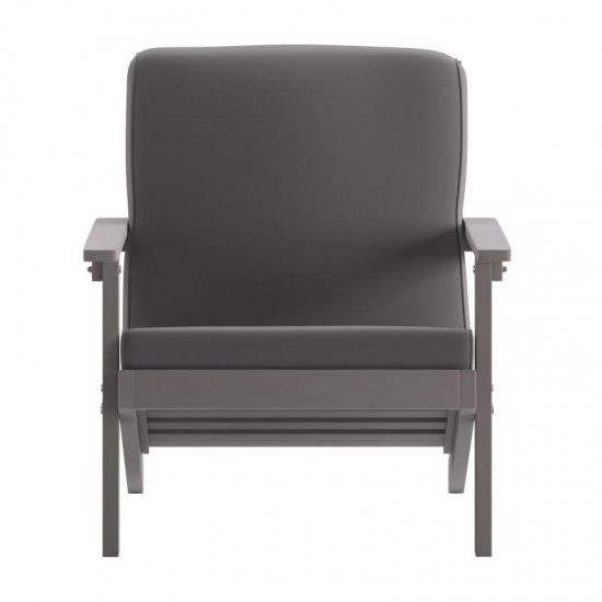 Gray Chair & Gray Cushions