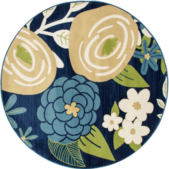 Seaport-Aro_00_005_Blue- 9 X 13 In Swatch Area Rug