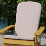 2PK Cream Chair Cushions