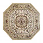 Mersin Ivory 7x7 Persian Area Rug