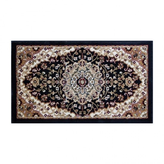 Black 2x3 Persian Area Rug