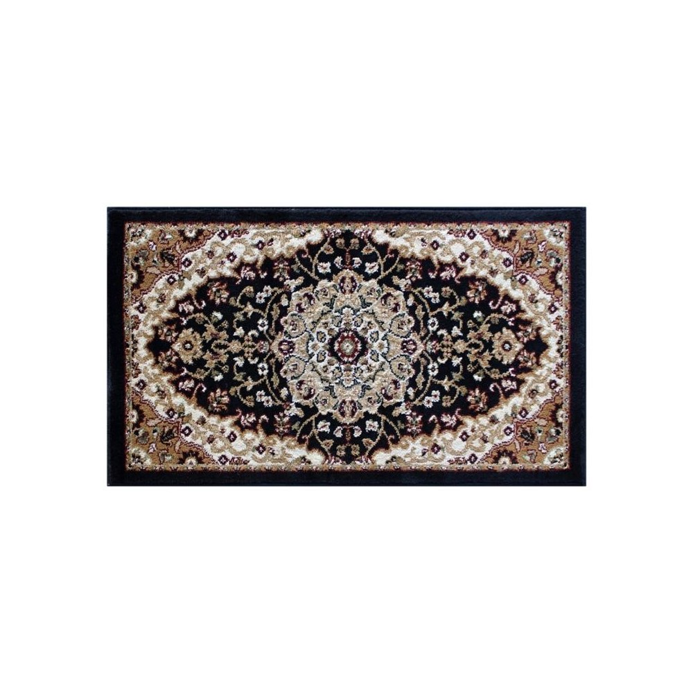 Black 2x3 Persian Area Rug