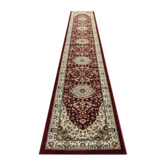 Burgundy 3x20 Persian Area Rug