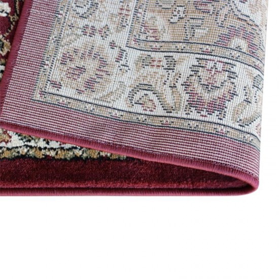 Burgundy 3x20 Persian Area Rug