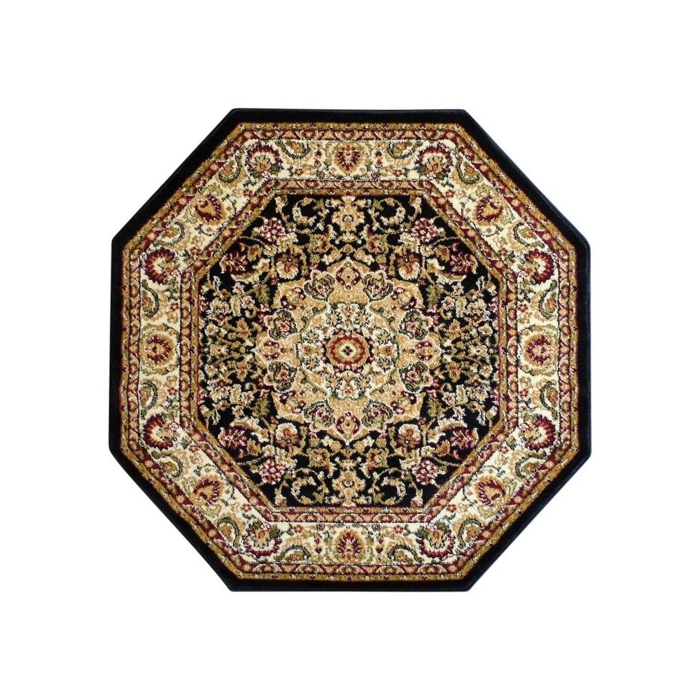 Black 7x7 Persian Area Rug