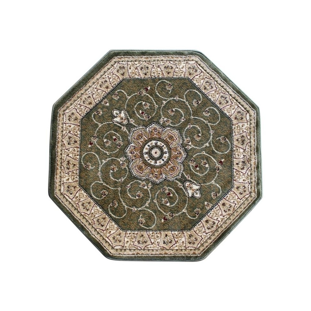 Green 4x4 Persian Area Rug