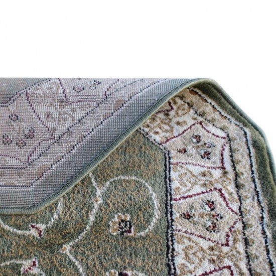 Green 4x4 Persian Area Rug