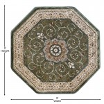 Green 7x7 Persian Area Rug