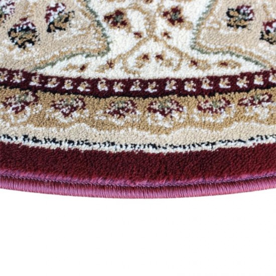 Burgundy 7x7 Persian Area Rug