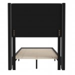 Charcoal Twin Platform Bed