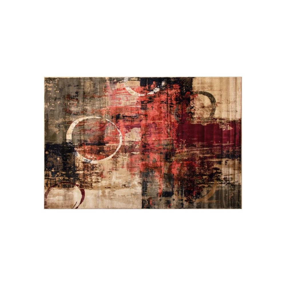 5x7 Abstract Area Rug