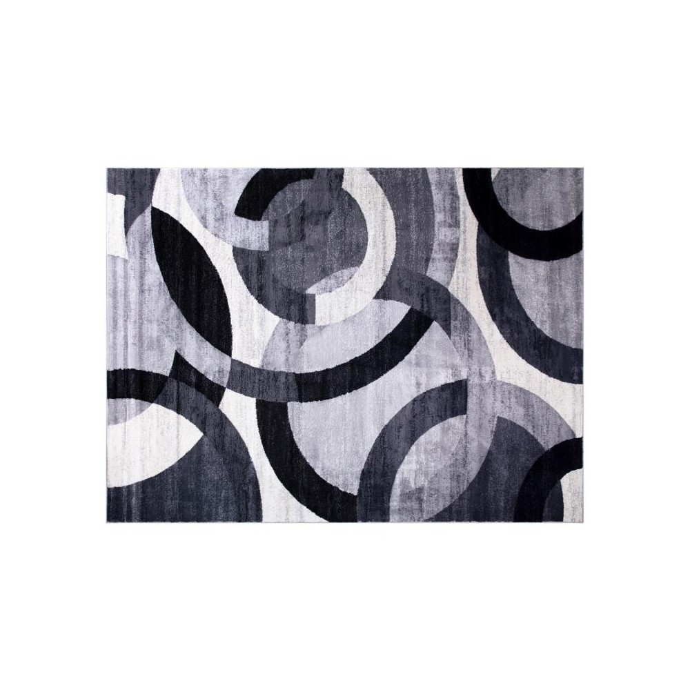 8x10 Black/Gray Area Rug