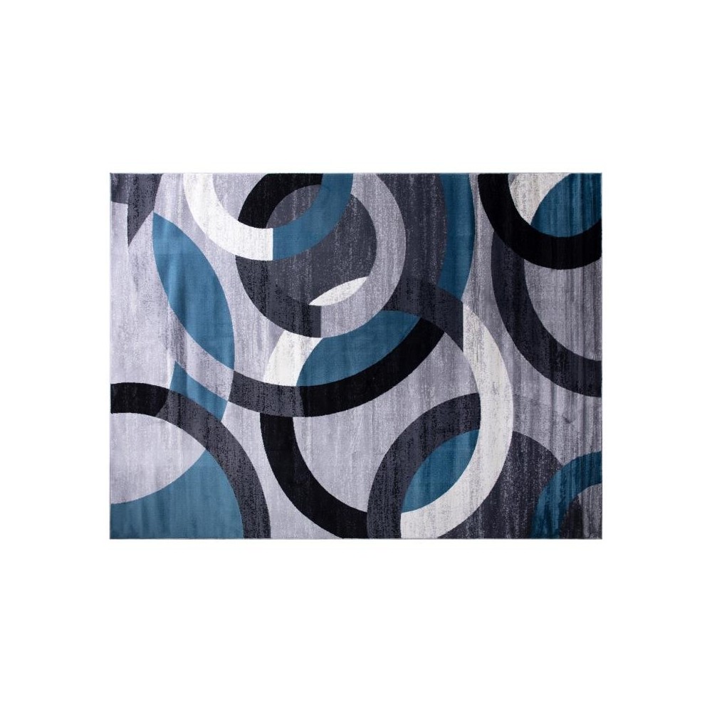 8x10 Blue/Gray Area Rug