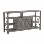 60" Coastal Gray TV Stand