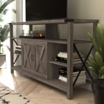 60" Coastal Gray TV Stand