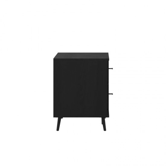 60" Black Storage TV Stand