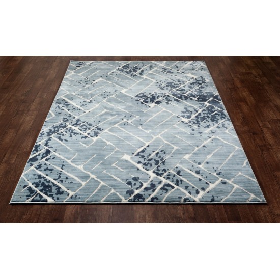 Titanium-Is_00_09_Aqua-2.2 X 3.7 Area Rug