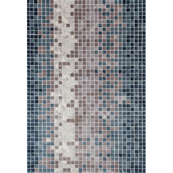 Titanium-Is_00_2606_Aqua-2.2 X 3.7 Area Rug