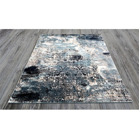 Titanium-Is-8797-5.3 X 8.1 Area Rug