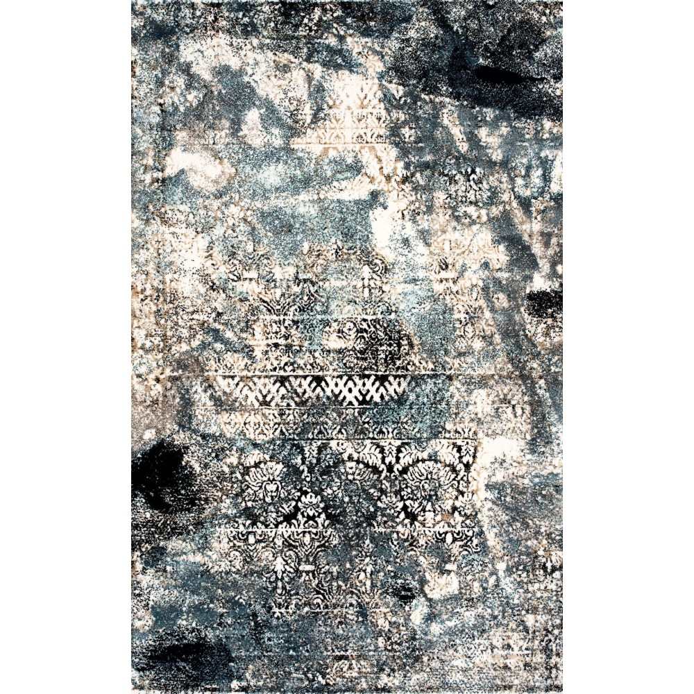 Titanium-Is-8797-7.10 X 10.10 Area Rug