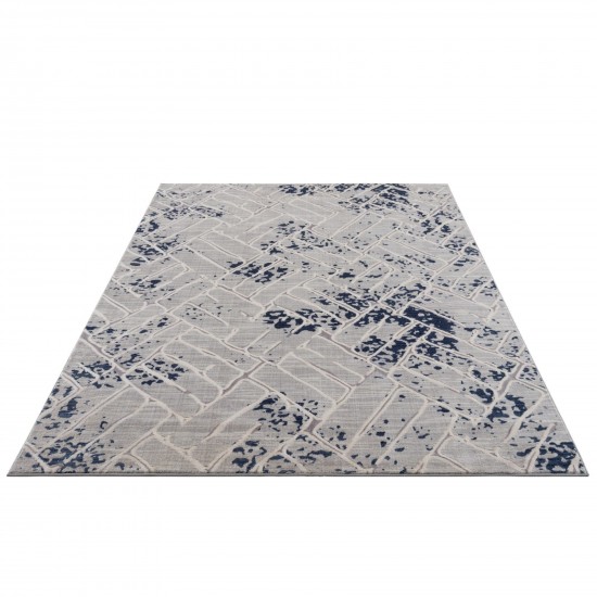 Titanium-Tm10G-Grey-Canada-Cis010G58-5.3X8.1-160X230 Area Rug