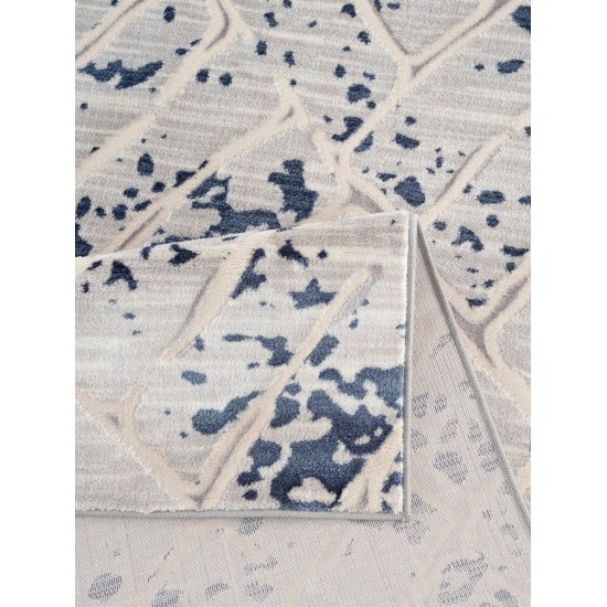 Titanium-Tm10G-Grey-Canada-Cis010G58-5.3X8.1-160X230 Area Rug