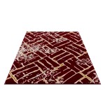 Titanium-Tm10R-Red-Canada-Cis010R58-5.3X7.6-160X230 Area Rug