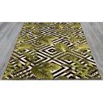 Twist-1815 Palm Rug 7.10 X 10.6 Area Rug