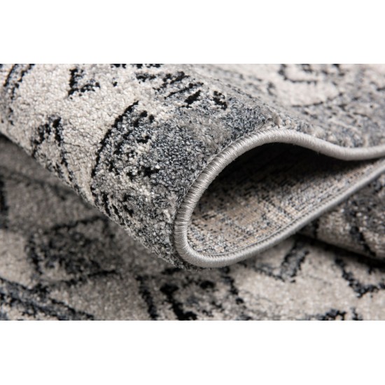 Twist-Ls1886-Gray-7.10 X 10.6 Area Rug