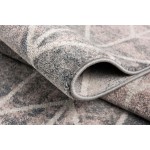 Twist-Ls1892-Black-Gray-5.3 X 7.6 Area Rug