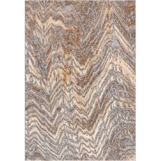 Twist-Tw10600-Mushroom-5.3 X 7.6 Area Rug