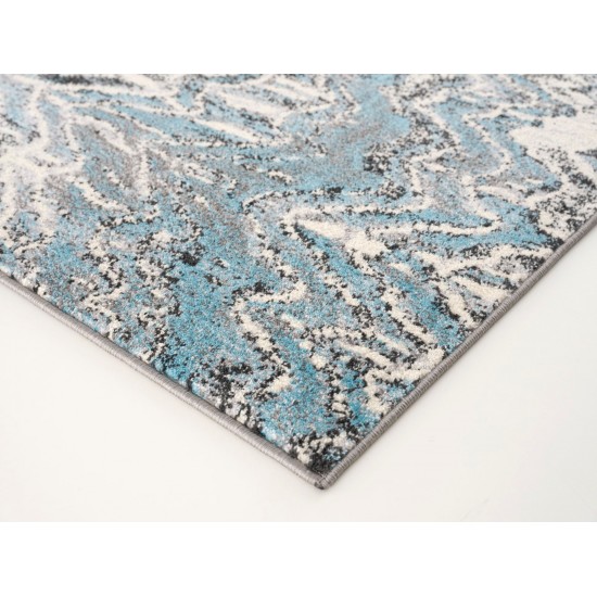 Twist-Tw10636-Blue-7.10 X 10.6 Area Rug
