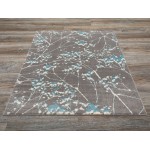 Twist-Tw10653-Gray_Blue-5.3 X 7.6 Area Rug