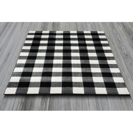 Twist-Tw-1778 Buffolo Plaid-7.10 X 10.6 Area Rug