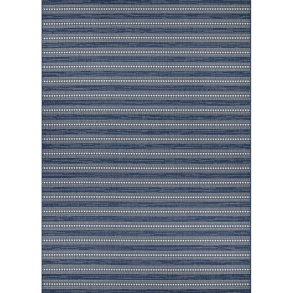 Couristan Afuera Beachcomber Marine-Shell Runner Rug 2'2" x 11'9"